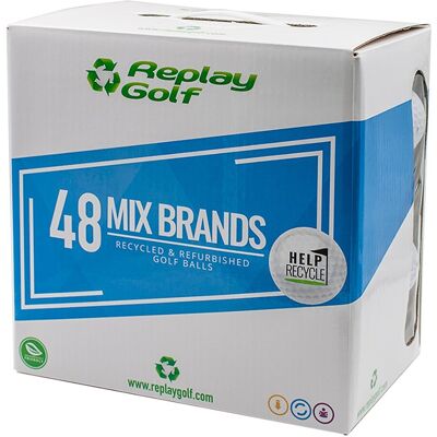 Replay Golf Paquete de 48 pelotas . Multicolor Replay Golf Paquete de 48 pelotas . Multicolor