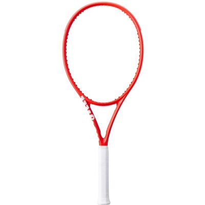 Wilson Raqueta De Tenis Clash 100 V3 . Rojo / Blanco Wilson Raqueta De Tenis Clash 100 V3 . Rojo / Blanco