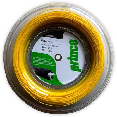 Prince Cordaje de squash REBEL 17 1.25 mm 200M . Amarillo Prince Cordaje de squash REBEL 17 1.25 mm 200M . Amarillo
