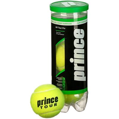 Prince Caja de 24 botes de 3 bolas de tenis NX TOUR PRO - EXTRA DUTY . Amarillo Prince Caja de 24 botes de 3 bolas de tenis NX TOUR PRO - EXTRA DUTY . Amarillo