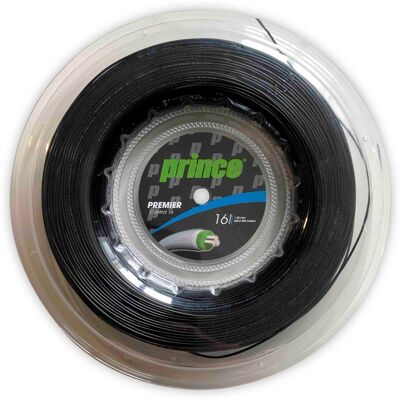 Cuerda de tenis Prince Premier Control 200m - Negro Cuerda de tenis Prince Premier Control 200m - Negro