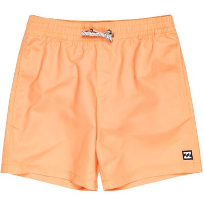 Billabong Short de Natación de niños All Day Layback . (12 años) Naranja Billabong Short de Natación de niños All Day Layback . (12 años) Naranja