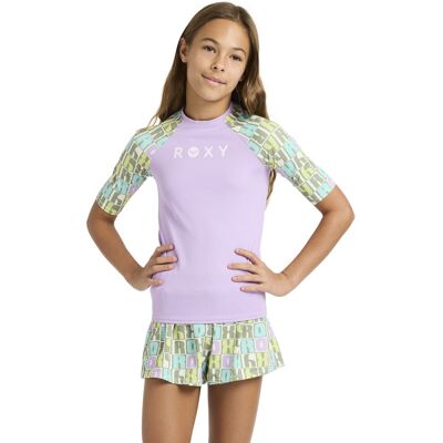 Roxy Licra de Surf de niños Active . (8 años) Verde Oliva Roxy Licra de Surf de niños Active . (8 años) Verde Oliva