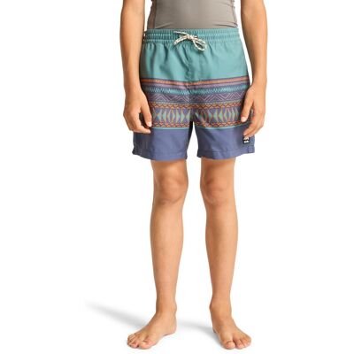 Billabong Short de Natación de niños Spinner Layback . (10 años) Azul Billabong Short de Natación de niños Spinner Layback . (10 años) Azul