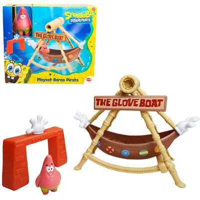 Bizak Playset barco pirata Bob Esponja barco pirata con figuras y accesorios . Bizak Playset barco pirata Bob Esponja barco pirata con figuras y accesorios .