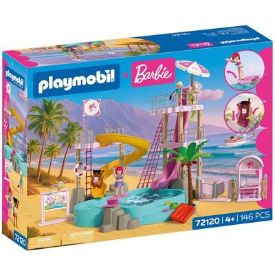 Playmobil Parque acuático Barbie . Playmobil Parque acuático Barbie .