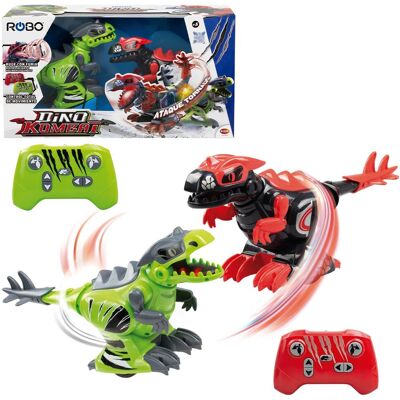 Bizak Robots Dino Kombat battle . Bizak Robots Dino Kombat battle .
