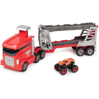 Monster Cable Camión lanzador 1:64 Launch N Go Hauler . Monster Cable Camión lanzador 1:64 Launch N Go Hauler .