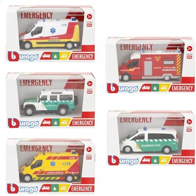 BBURAGO Vehículos Emergencias Die Cast 1:50 modelos surtidos. BBURAGO Vehículos Emergencias Die Cast 1:50 modelos surtidos.