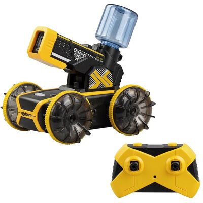 Bizak Exost phyton blaster, vehículo que dispara chorros de agua para jugar en tierra y en agua.. Bizak Exost phyton blaster, vehículo que dispara chorros de agua para jugar en tierra y en agua..