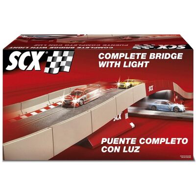 Scalextric Set Puente Completo con Luces . Scalextric Set Puente Completo con Luces .