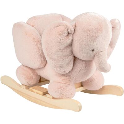 Nattou Balancín elefante colección Fan Fan. (33 X 59 X 45 Cm) Rosa claro Nattou Balancín elefante colección Fan Fan. (33 X 59 X 45 Cm) Rosa claro