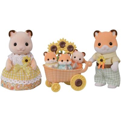 Sylvanian Families Mini muñecas mini mundos Familia Hámster Epoch. Sylvanian Families Mini muñecas mini mundos Familia Hámster Epoch.