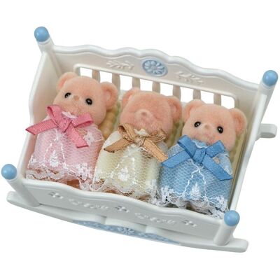 Sylvanian Families Mini muñecas mini mundos Trillizos Biscuit Epoch. Sylvanian Families Mini muñecas mini mundos Trillizos Biscuit Epoch.