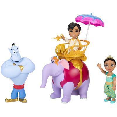 Disney Set Aventuras Jasmine & Aladdin 15 cm . Disney Set Aventuras Jasmine & Aladdin 15 cm .