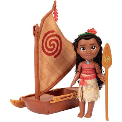 Disney Muñeca Vaiana & Barcaza 38 cm . Disney Muñeca Vaiana & Barcaza 38 cm .