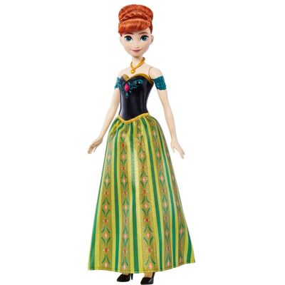 Mattel Muñeca Singing Anna Frozen Disney . Mattel Muñeca Singing Anna Frozen Disney .