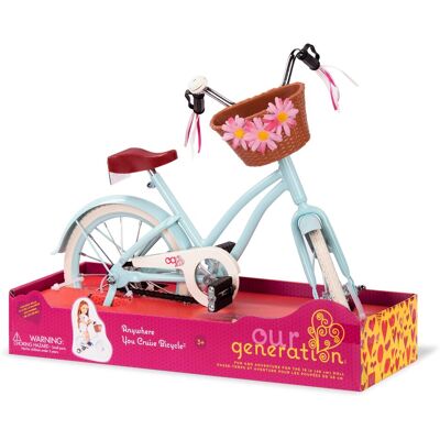 Our Generation Bicicleta Para Muñeca . Our Generation Bicicleta Para Muñeca .