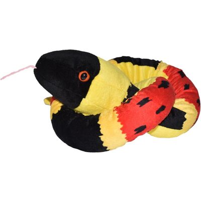 WILD REPUBLIC Peluche 137 cm Serpiente coral . WILD REPUBLIC Peluche 137 cm Serpiente coral .