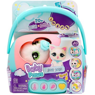 Baby Paws Mascota Interactiva Just Born Cat . Baby Paws Mascota Interactiva Just Born Cat .