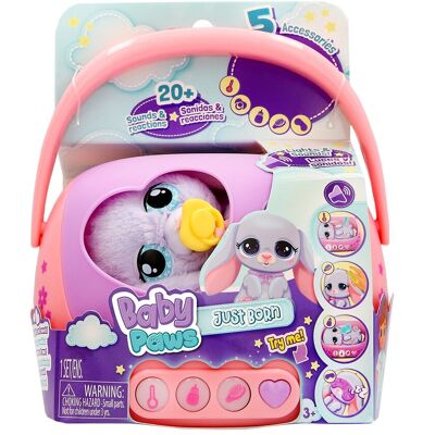 Baby Paws Mascota Interactiva Just Born Bunny . Baby Paws Mascota Interactiva Just Born Bunny .