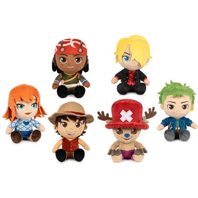 Famosa Peluche 24 cm Live Action One Piece serie 9 . Famosa Peluche 24 cm Live Action One Piece serie 9 .