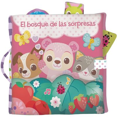 Vtech Libro tela, Suave libro interactivo infantil.. Rosa Vtech Libro tela, Suave libro interactivo infantil.. Rosa