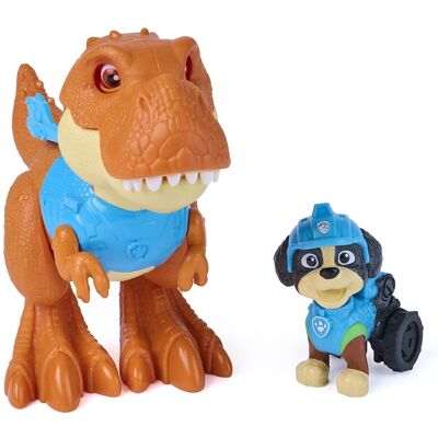 Paw Patrol Figura Dino Rugiente con figura Rex Patrulla Canina . Paw Patrol Figura Dino Rugiente con figura Rex Patrulla Canina .
