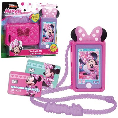 JP Mickey & Minnie Minnie Mouse Chat With Me Set de Teléfono - Juguete JP Mickey & Minnie Minnie Mouse Chat With Me Set de Teléfono - Juguete