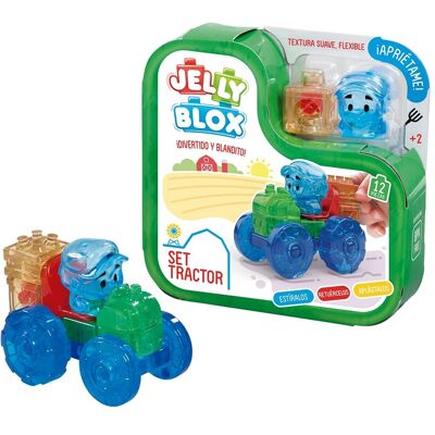 Bizak Piezas de construcción Jelly Blox set tractor . Bizak Piezas de construcción Jelly Blox set tractor .