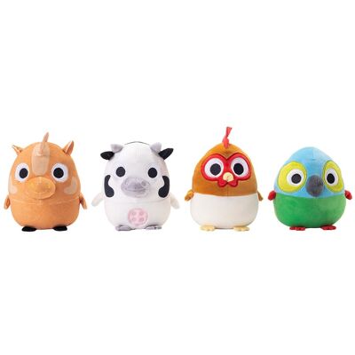 Bandai Peluches musicales bola La Granja de Zenón modelos surtidos. Bandai Peluches musicales bola La Granja de Zenón modelos surtidos.