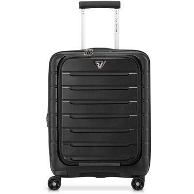 Roncato Maleta de cabina business B-flying rígida expandible con capacidad hasta 47 L. Negro Roncato Maleta de cabina business B-flying rígida expandible con capacidad hasta 47 L. Negro