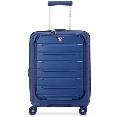 Roncato Maleta de cabina business B-flying rígida expandible con capacidad hasta 47 L. Azul Roncato Maleta de cabina business B-flying rígida expandible con capacidad hasta 47 L. Azul