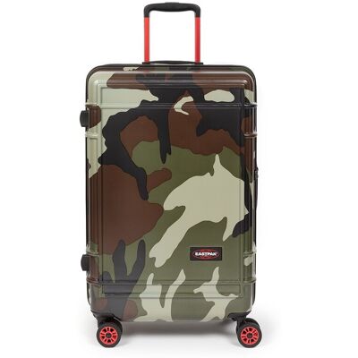 Eastpak Maleta mediana resist'r zip m rígida con capacidad de 63 l. Verde-Marrón Eastpak Maleta mediana resist'r zip m rígida con capacidad de 63 l. Verde-Marrón