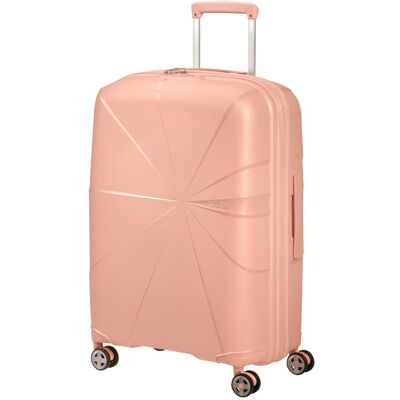 American Tourister Maleta mediana expandible Starvibe rígida con capacidad hasta 77 L. Salmón American Tourister Maleta mediana expandible Starvibe rígida con capacidad hasta 77 L. Salmón