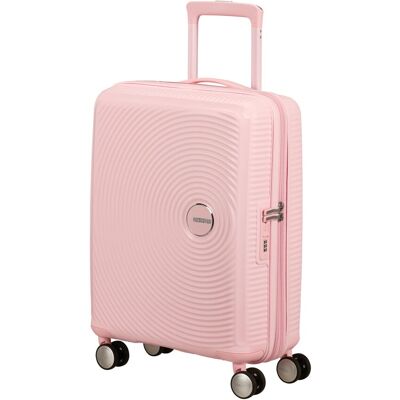 American Tourister Maleta de cabina Soundbox Spinner 55-20 Tsa Exp rígida con capacidad de 35,5 L. Rosa American Tourister Maleta de cabina Soundbox Spinner 55-20 Tsa Exp rígida con capacidad de 35,5 L. Rosa