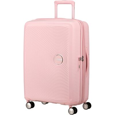 American Tourister Maleta mediana Soundbox Spinner 67-24 Tsa Exp rígida con capacidad de 81 L. Rosa American Tourister Maleta mediana Soundbox Spinner 67-24 Tsa Exp rígida con capacidad de 81 L. Rosa