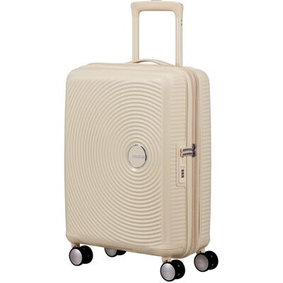 American Tourister Maleta de cabina Soundbox Spinner 55-20 Tsa Exp rígida con capacidad de 35,5 L. Mostaza American Tourister Maleta de cabina Soundbox Spinner 55-20 Tsa Exp rígida con capacidad de 35,5 L. Mostaza
