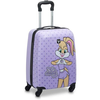 Roncato Maleta de Cabina LOONEY TUNES DLX rígida con capacidad 36L dimensiones 50x36x22cm. Morado Roncato Maleta de Cabina LOONEY TUNES DLX rígida con capacidad 36L dimensiones 50x36x22cm. Morado