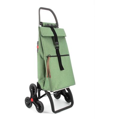 Rolser Carro de la Compra Big Tweed 6 Ruedas Sube Escaleras Plegable . Verde Rolser Carro de la Compra Big Tweed 6 Ruedas Sube Escaleras Plegable . Verde