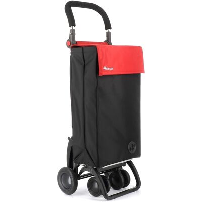 Rolser Carro de la compra Sbelta MF 4.2 Tour Plus . Negro / Rojo Rolser Carro de la compra Sbelta MF 4.2 Tour Plus . Negro / Rojo