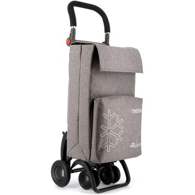 Rolser Carro de la compra Sbelta Termo Tweed 4.2 Tour Plus . Gris Rolser Carro de la compra Sbelta Termo Tweed 4.2 Tour Plus . Gris