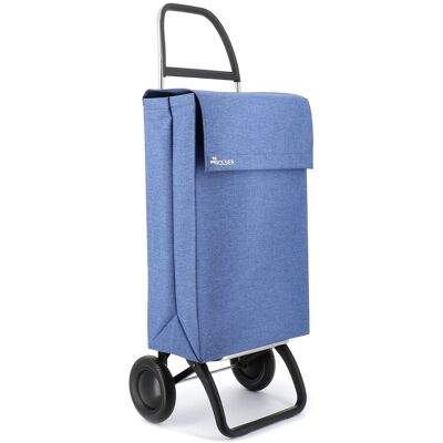 Rolser Carro de la compra Jean Tweed 2 Ruedas . Azul Rolser Carro de la compra Jean Tweed 2 Ruedas . Azul