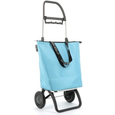 Rolser Carro de la compra Mini Bag Plus MF 2 Ruedas Plegable . Celeste Rolser Carro de la compra Mini Bag Plus MF 2 Ruedas Plegable . Celeste