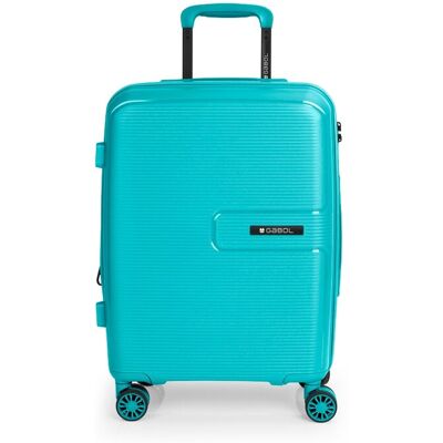 Gabol Maleta cabina expandible steady, con capacidad de 38 l. Turquesa Gabol Maleta cabina expandible steady, con capacidad de 38 l. Turquesa