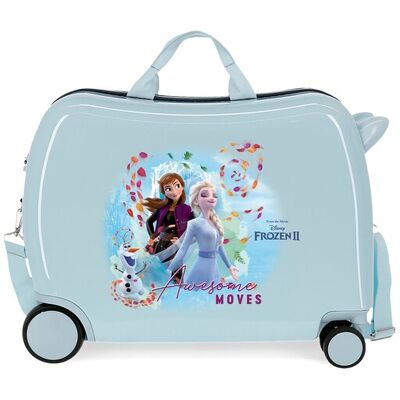 Disney Maleta de cabina Frozen awesome moves rígida con capacidad de 34L. Azul Disney Maleta de cabina Frozen awesome moves rígida con capacidad de 34L. Azul