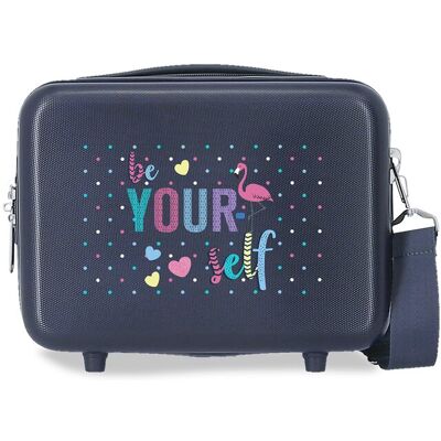 Movom Neceser ABS Be Yourself Adaptable rígida con capacidad de 9L. Azul marino Movom Neceser ABS Be Yourself Adaptable rígida con capacidad de 9L. Azul marino