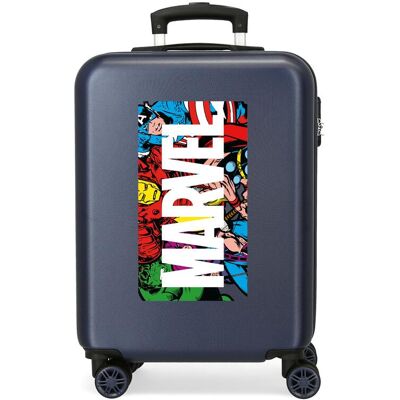 Personajes Maleta de cabina 55cm marvel marvel action marvel abs con capacidad de 41,8l. Azul Personajes Maleta de cabina 55cm marvel marvel action marvel abs con capacidad de 41,8l. Azul