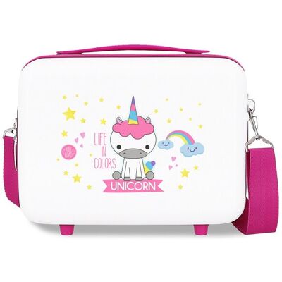 Movom Neceser infantil Little Me Unicorn rígido adaptable con capacidad de 9L. Multicolor Movom Neceser infantil Little Me Unicorn rígido adaptable con capacidad de 9L. Multicolor