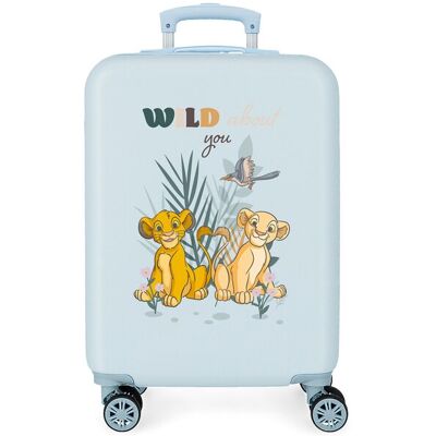Disney Maleta de cabina infantil Before the Bloom Rey León rígida con capacidad de 32L. Gris Disney Maleta de cabina infantil Before the Bloom Rey León rígida con capacidad de 32L. Gris